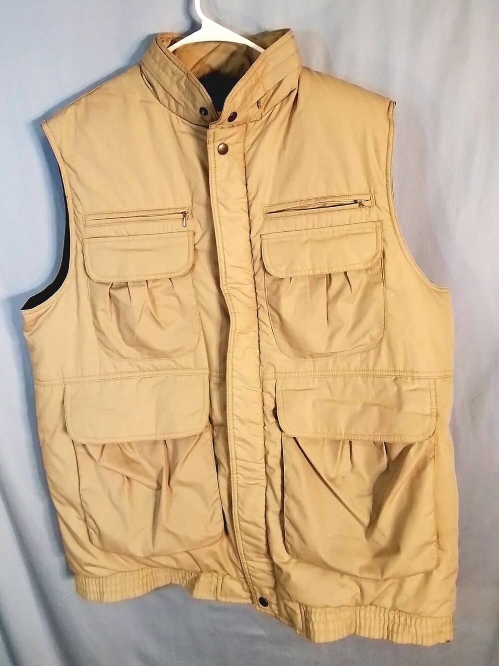 Field and Stream / Gordon & Ferguson; Khaki vest.